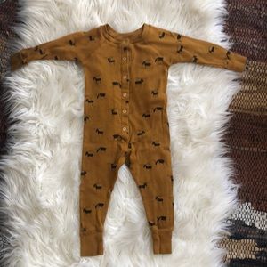 Rylee + Cru moose onsie 12-18 months